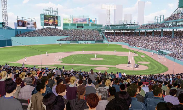 Fenway Park - Section Grandstand 24 Seat View