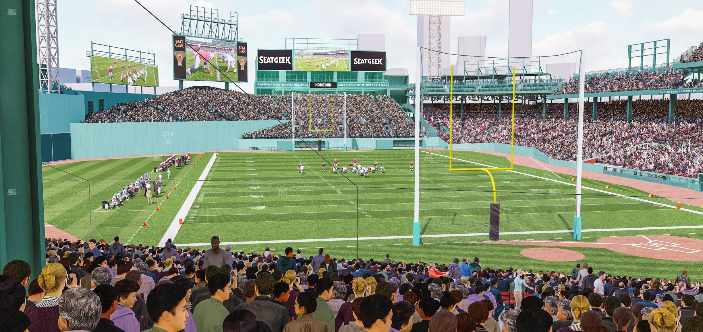 Fenway Park - Section Grandstand 25 Seat View