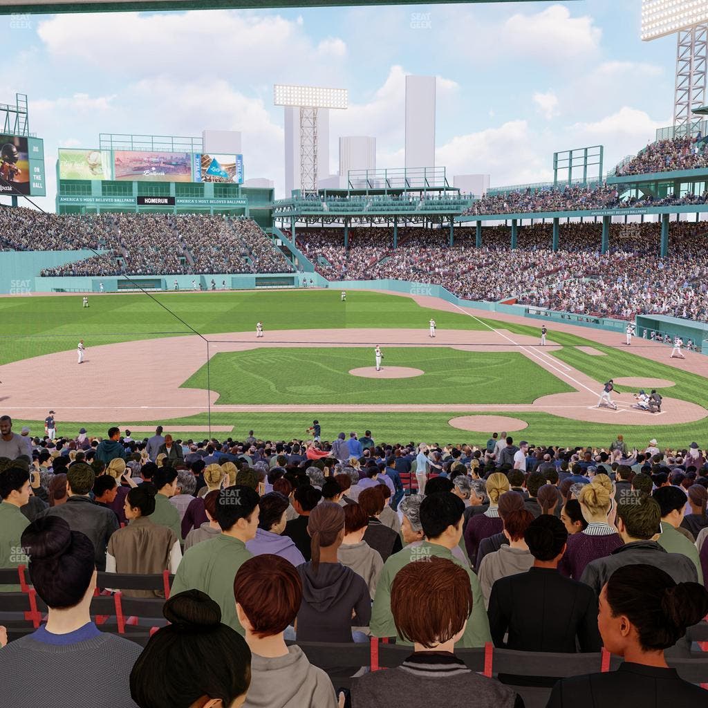 Fenway Park - Section Grandstand 25 Seat View