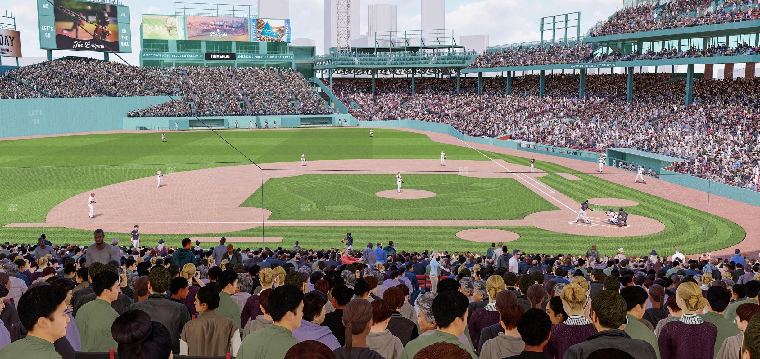 Fenway Park - Section Grandstand 25 Seat View