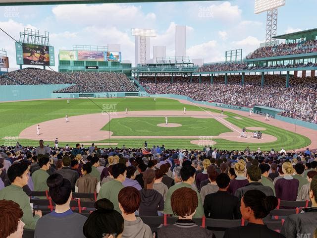 Fenway Park - Section Grandstand 25 Seat View