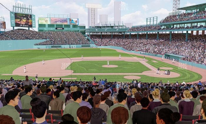 Fenway Park - Section Grandstand 25 Seat View