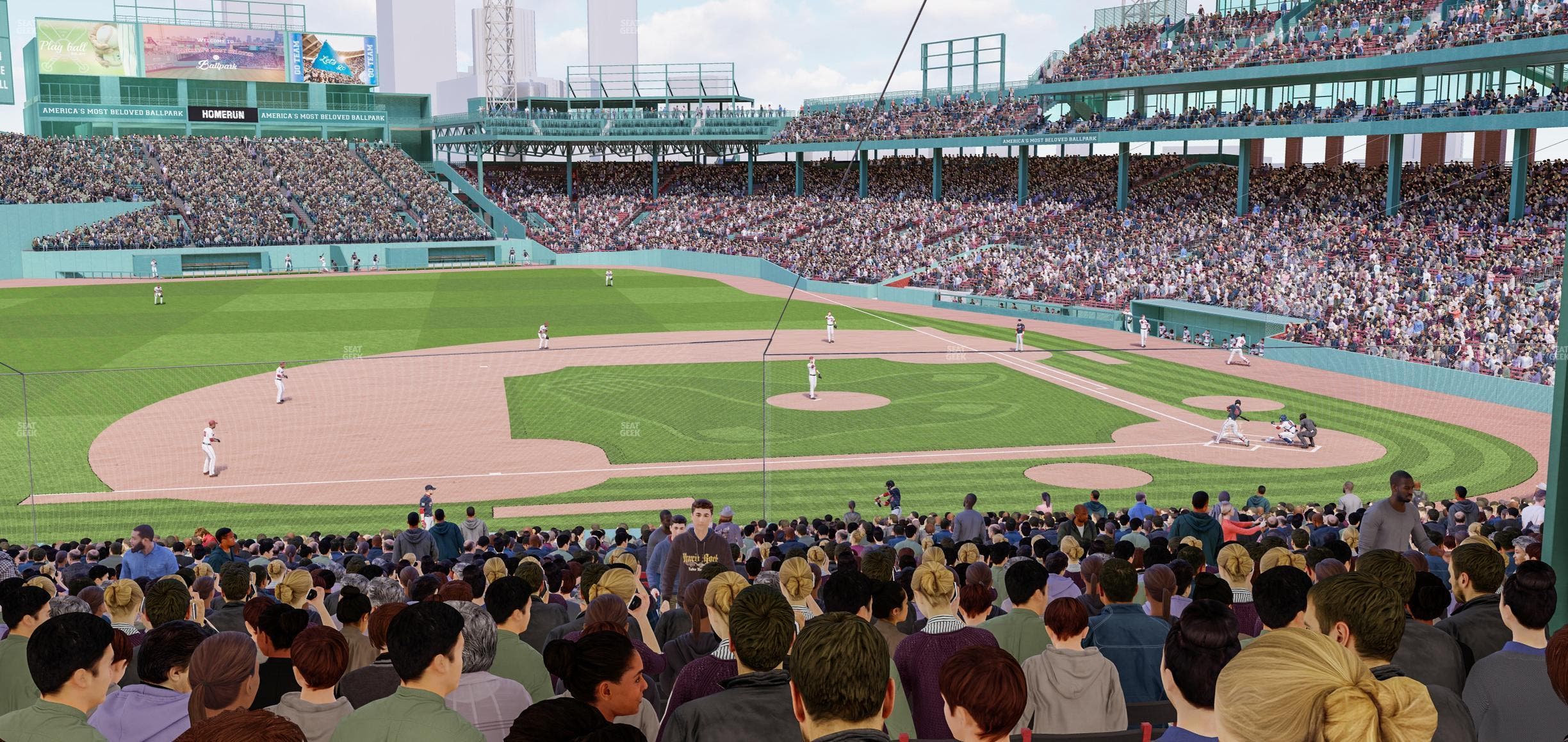 Fenway Park - Section Grandstand 26 Seat View
