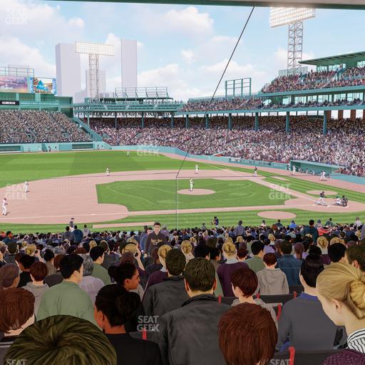 Fenway Park - Section Grandstand 26 Seat View
