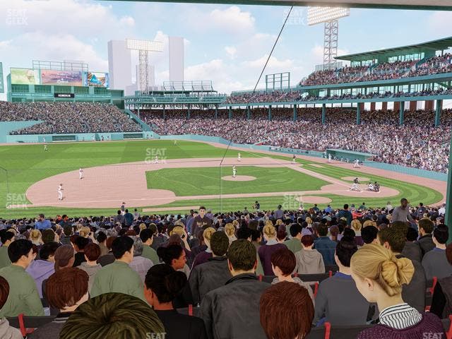Fenway Park - Section Grandstand 26 Seat View
