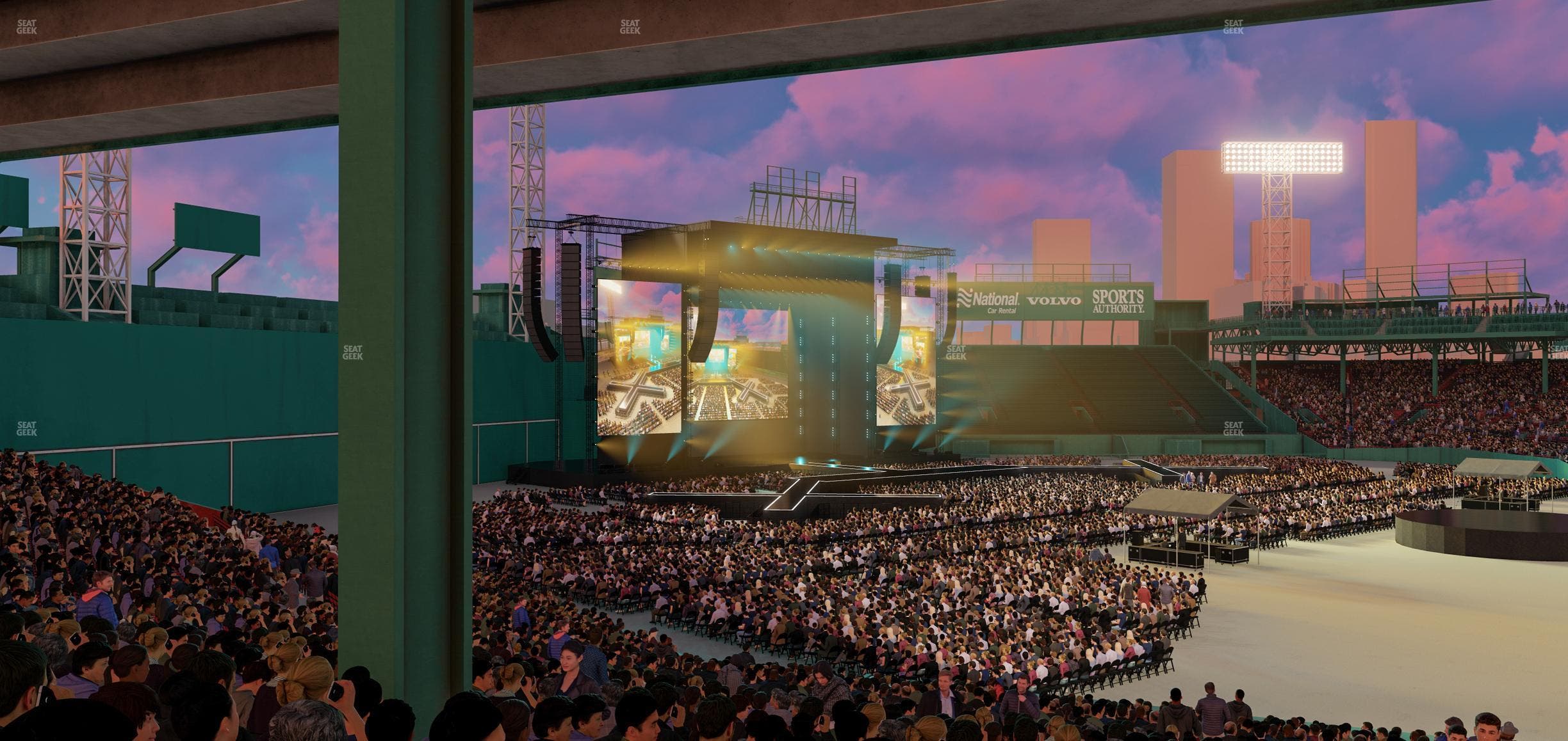 Fenway Park - Section Grandstand 26 Seat View