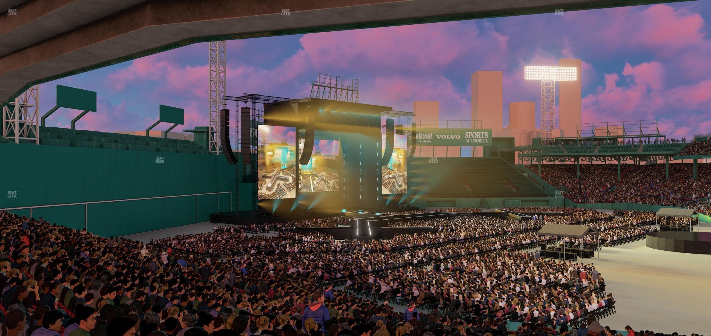 Fenway Park - Section Grandstand 27 Seat View