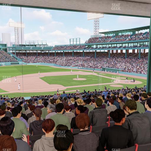 Fenway Park - Section Grandstand 27 Seat View