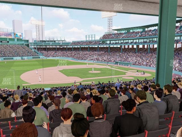 Fenway Park - Section Grandstand 27 Seat View