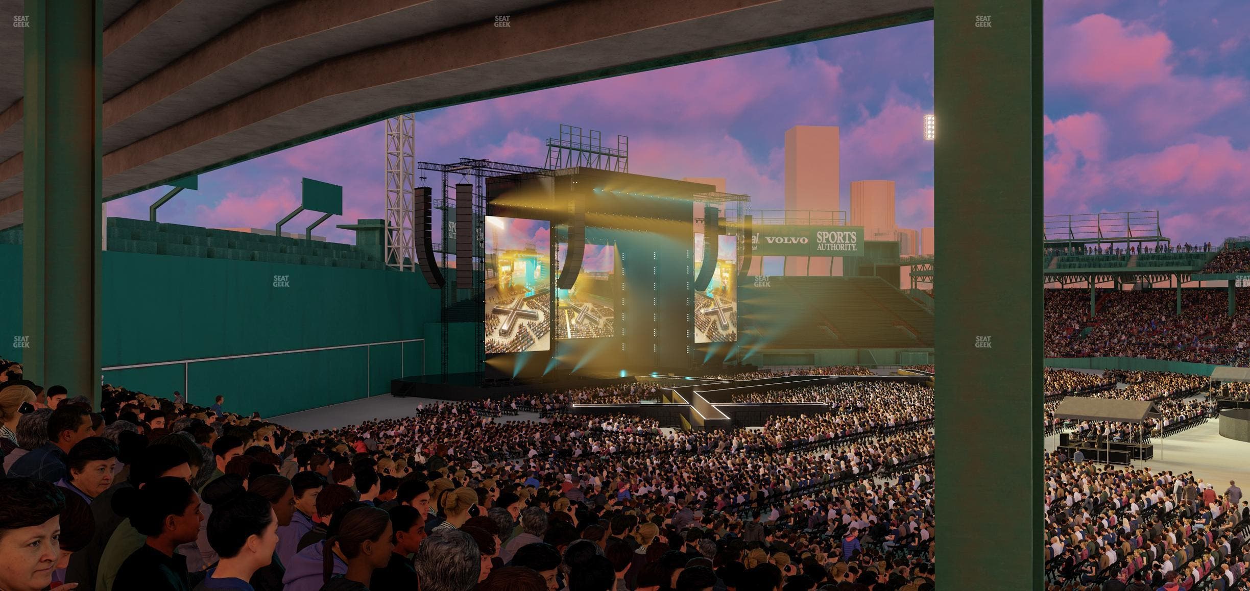 Fenway Park - Section Grandstand 28 Seat View
