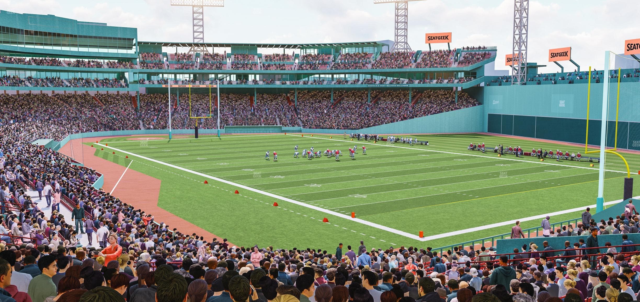 Fenway Park - Section Grandstand 3 Seat View