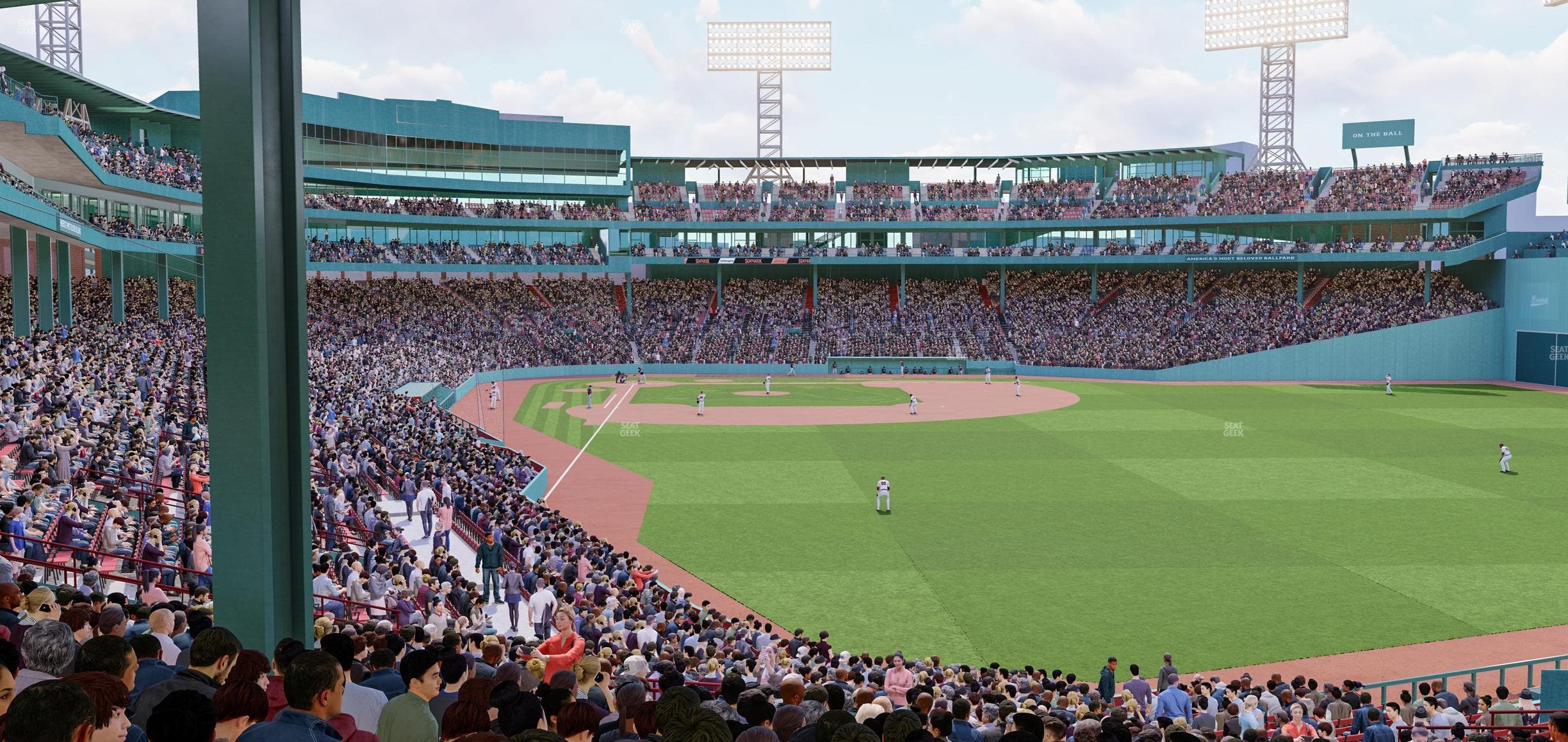 Fenway Park - Section Grandstand 3 Seat View