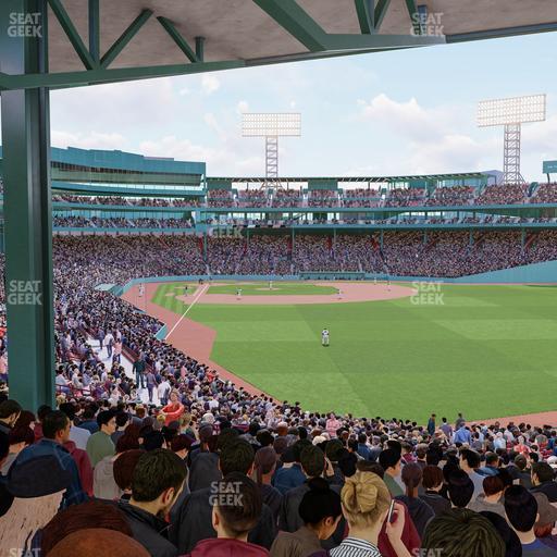 Fenway Park - Section Grandstand 3 Seat View