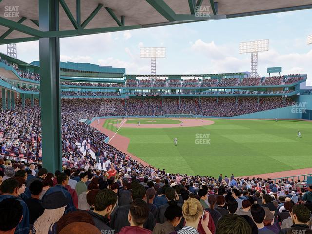 Fenway Park - Section Grandstand 3 Seat View Fenway Park - Section Grandstand 3 Seat View
