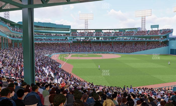 Fenway Park - Section Grandstand 3 Seat View