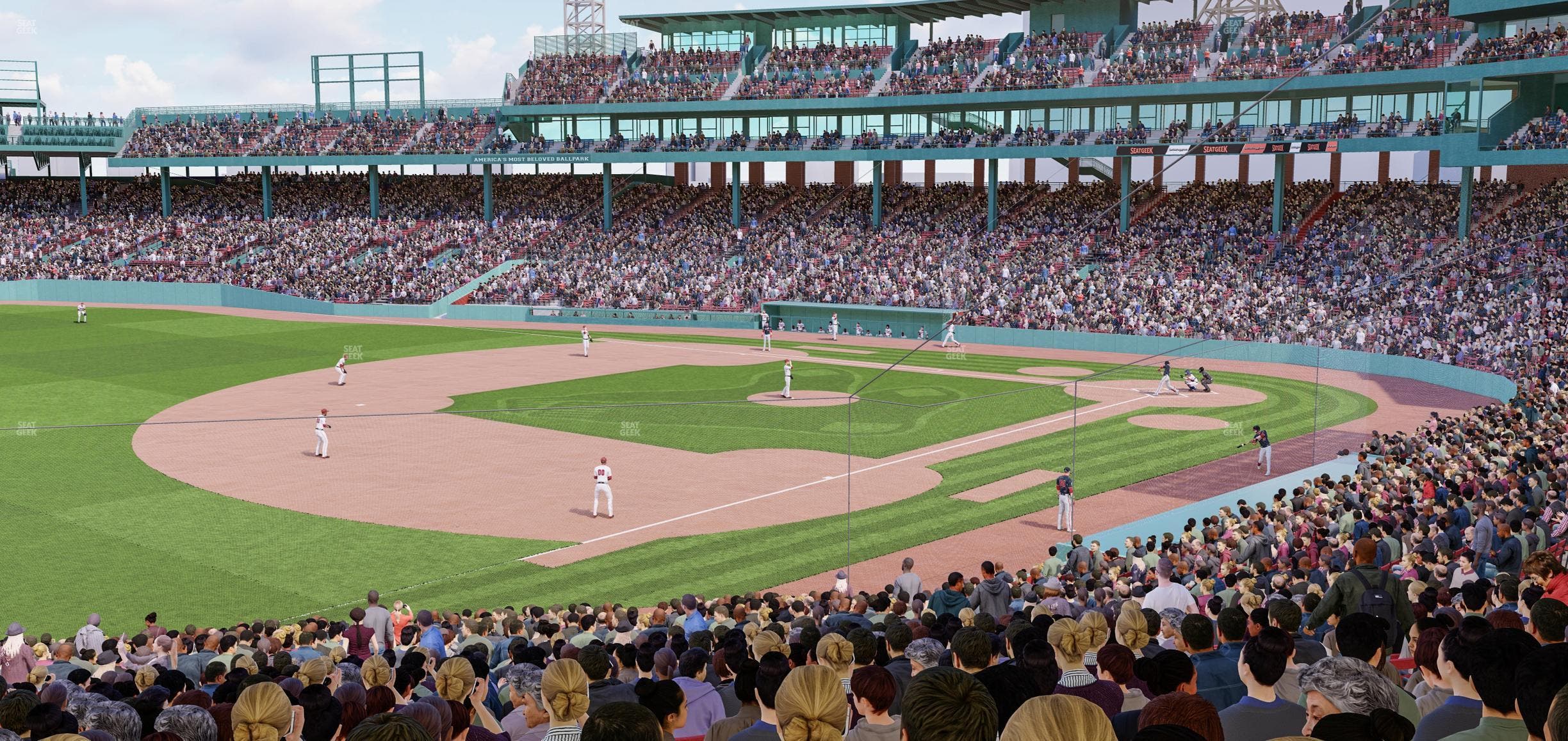Fenway Park - Section Grandstand 30 Seat View