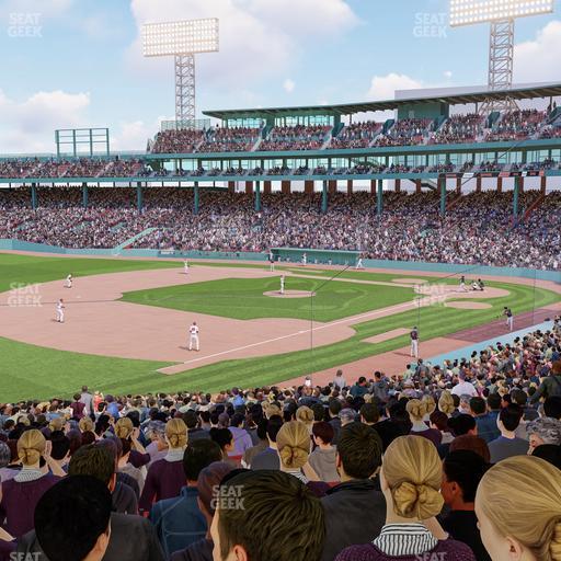 Fenway Park - Section Grandstand 30 Seat View