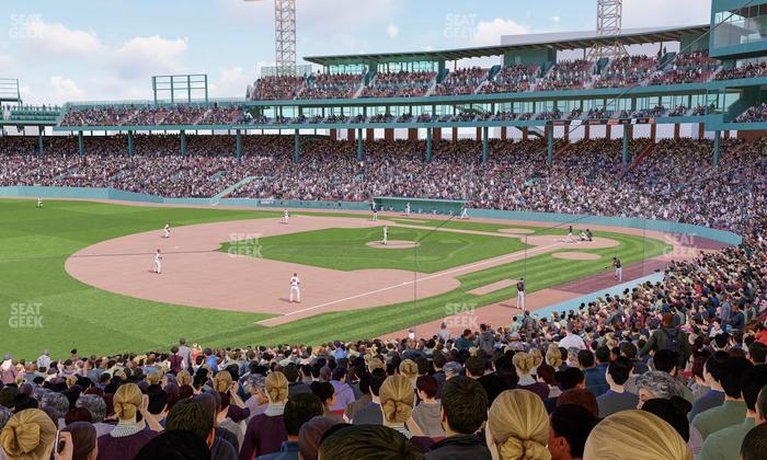 Fenway Park - Section Grandstand 30 Seat View