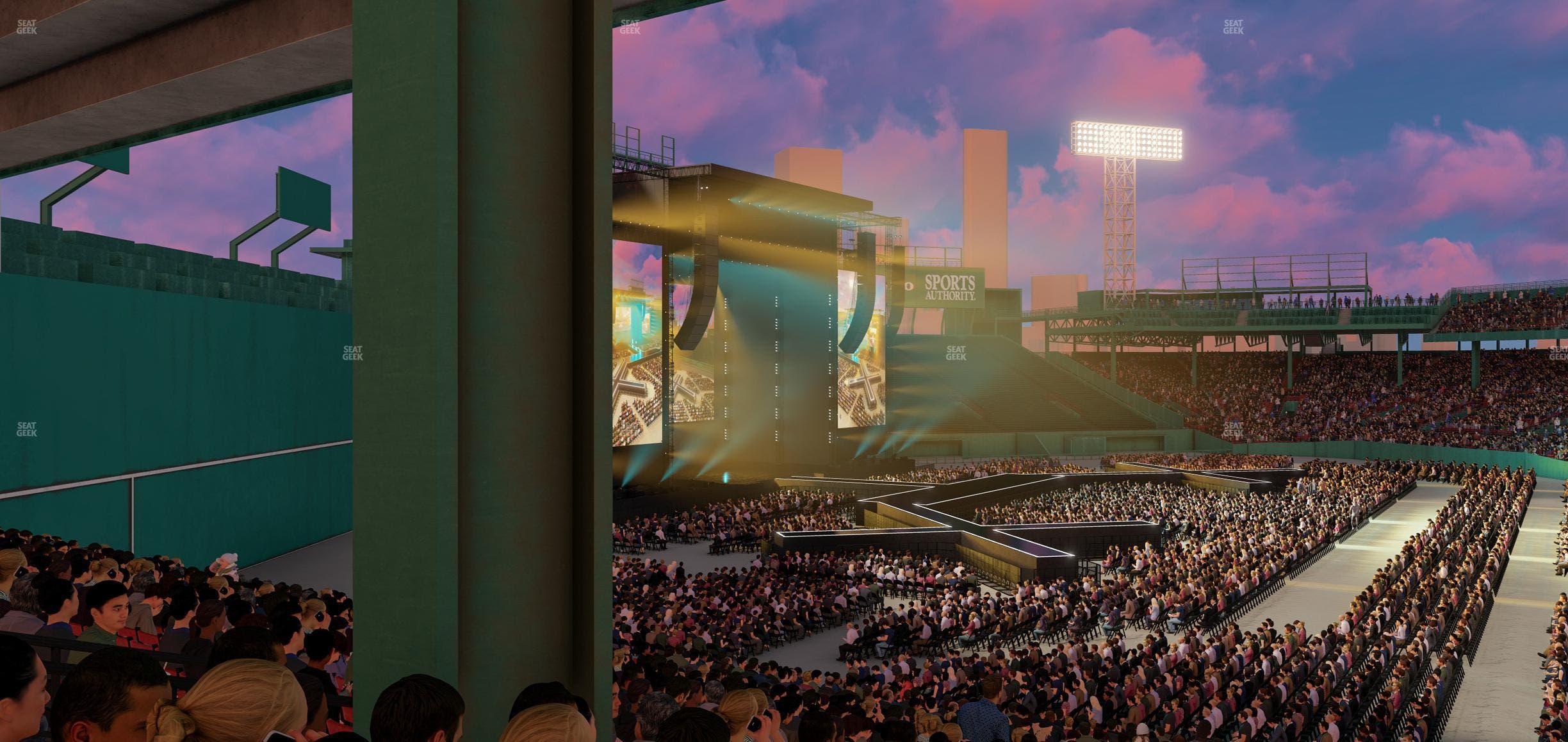 Fenway Park - Section Grandstand 30 Seat View