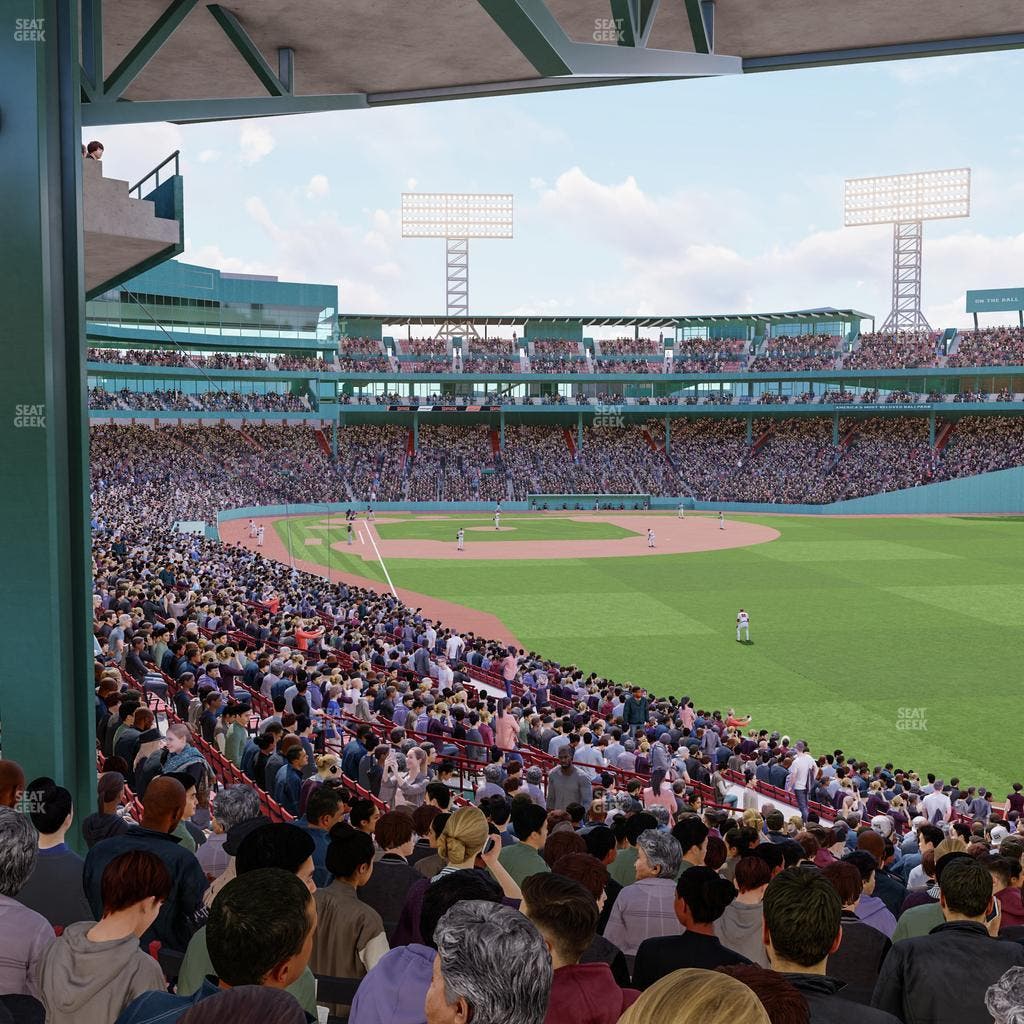 Fenway Park - Section Grandstand 4 Seat View