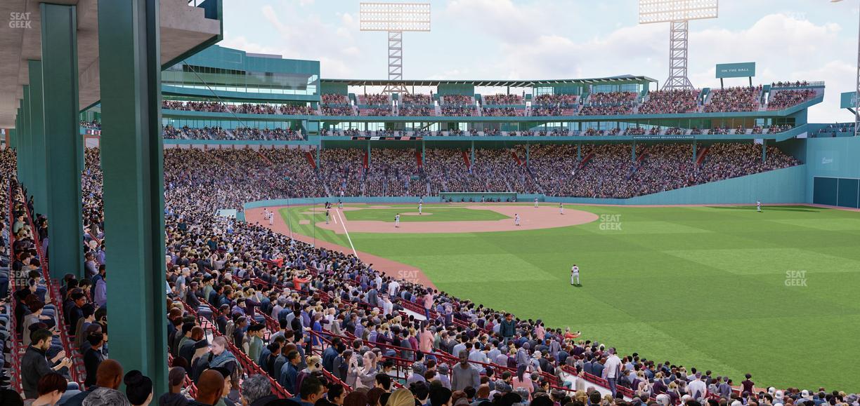 Fenway Park - Section Grandstand 4 Seat View