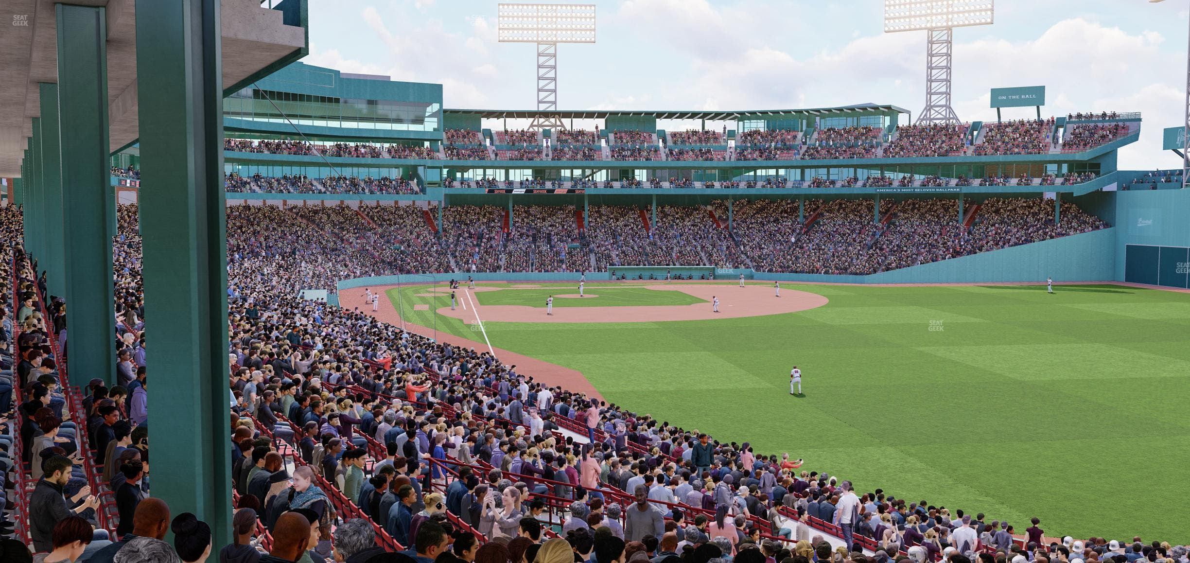 Fenway Park - Section Grandstand 4 Seat View