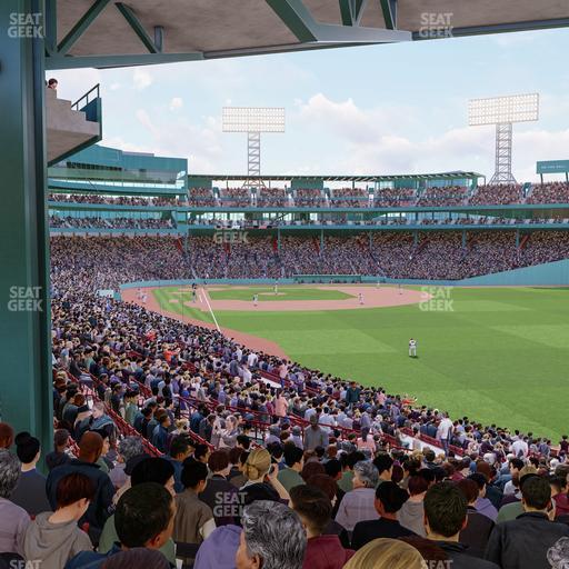 Fenway Park - Section Grandstand 4 Seat View