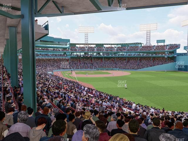 Fenway Park - Section Grandstand 4 Seat View