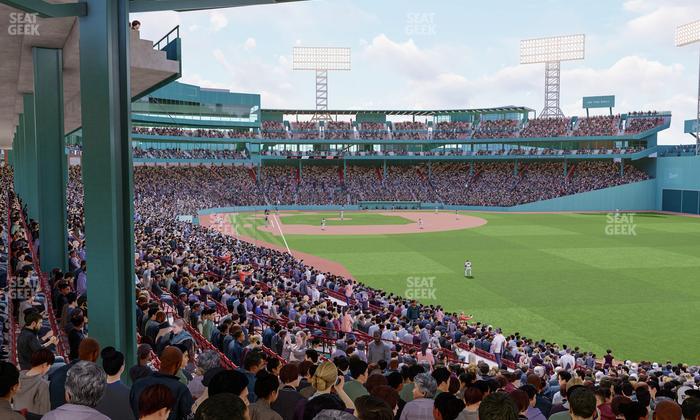 Fenway Park - Section Grandstand 4 Seat View