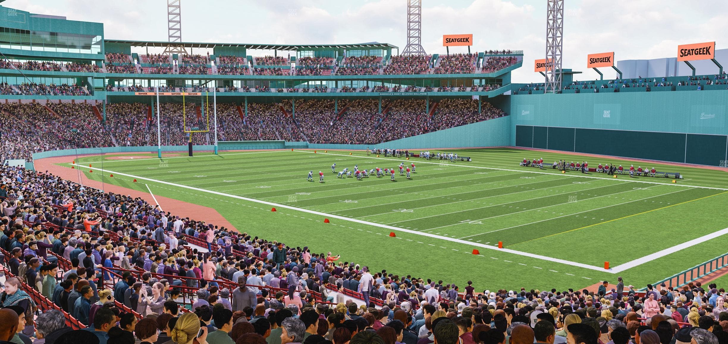 Fenway Park - Section Grandstand 4 Seat View