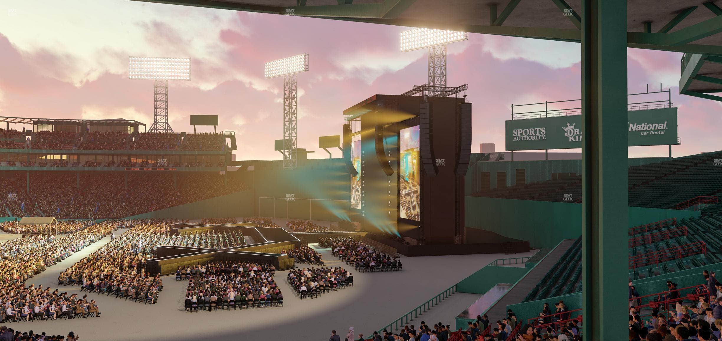Fenway Park - Section Grandstand 4 Seat View