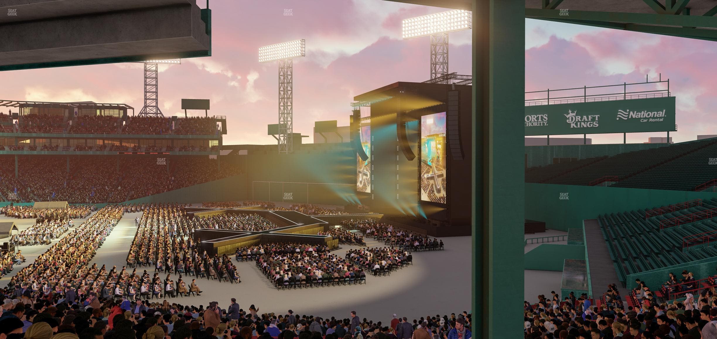 Fenway Park - Section Grandstand 5 Seat View