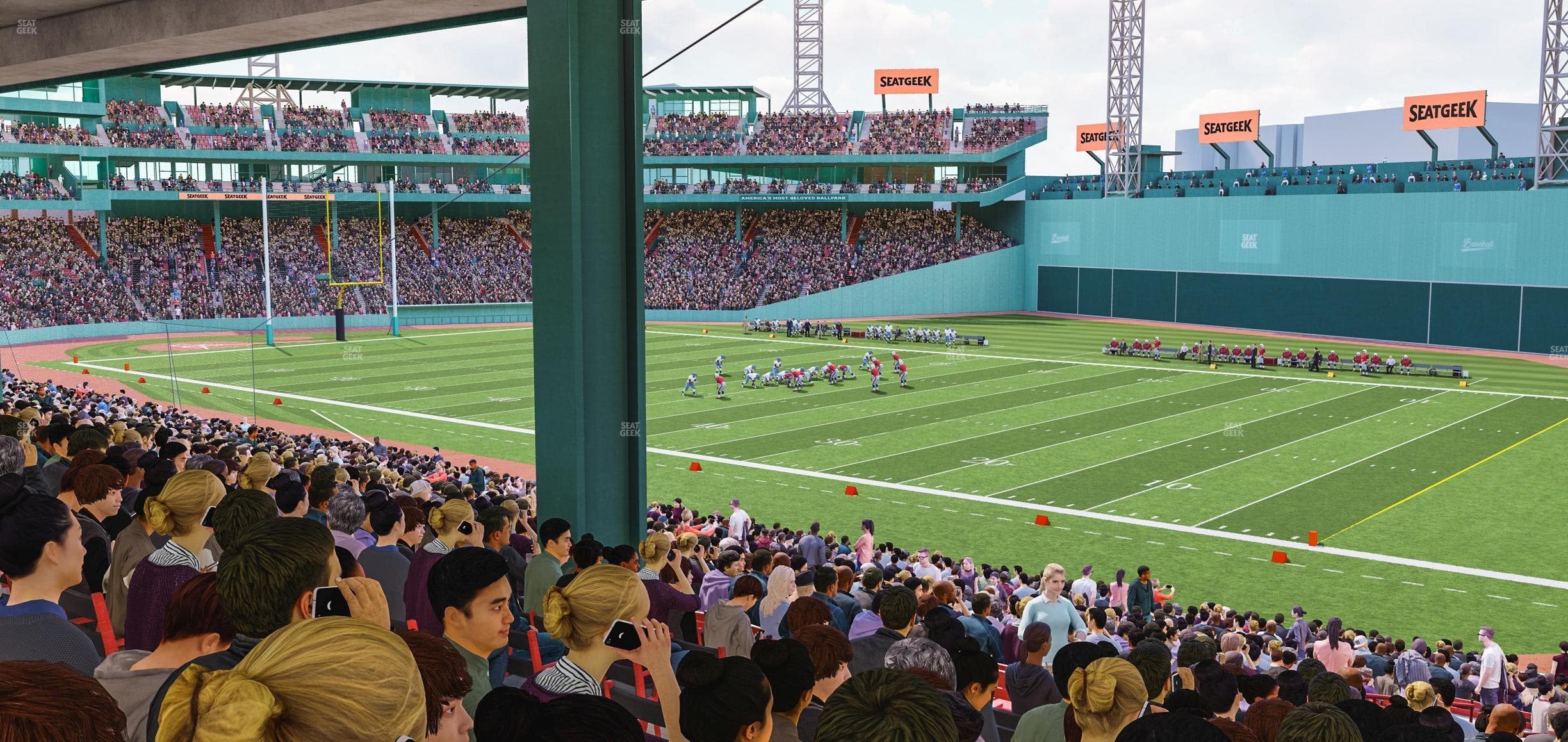 Fenway Park - Section Grandstand 5 Seat View