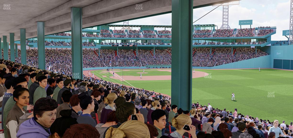 Fenway Park - Section Grandstand 5 Seat View