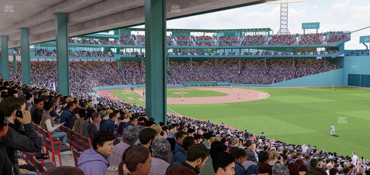 Fenway Park - Section Grandstand 6 Seat View
