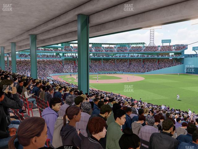 Fenway Park - Section Grandstand 6 Seat View Fenway Park - Section Grandstand 6 Seat View
