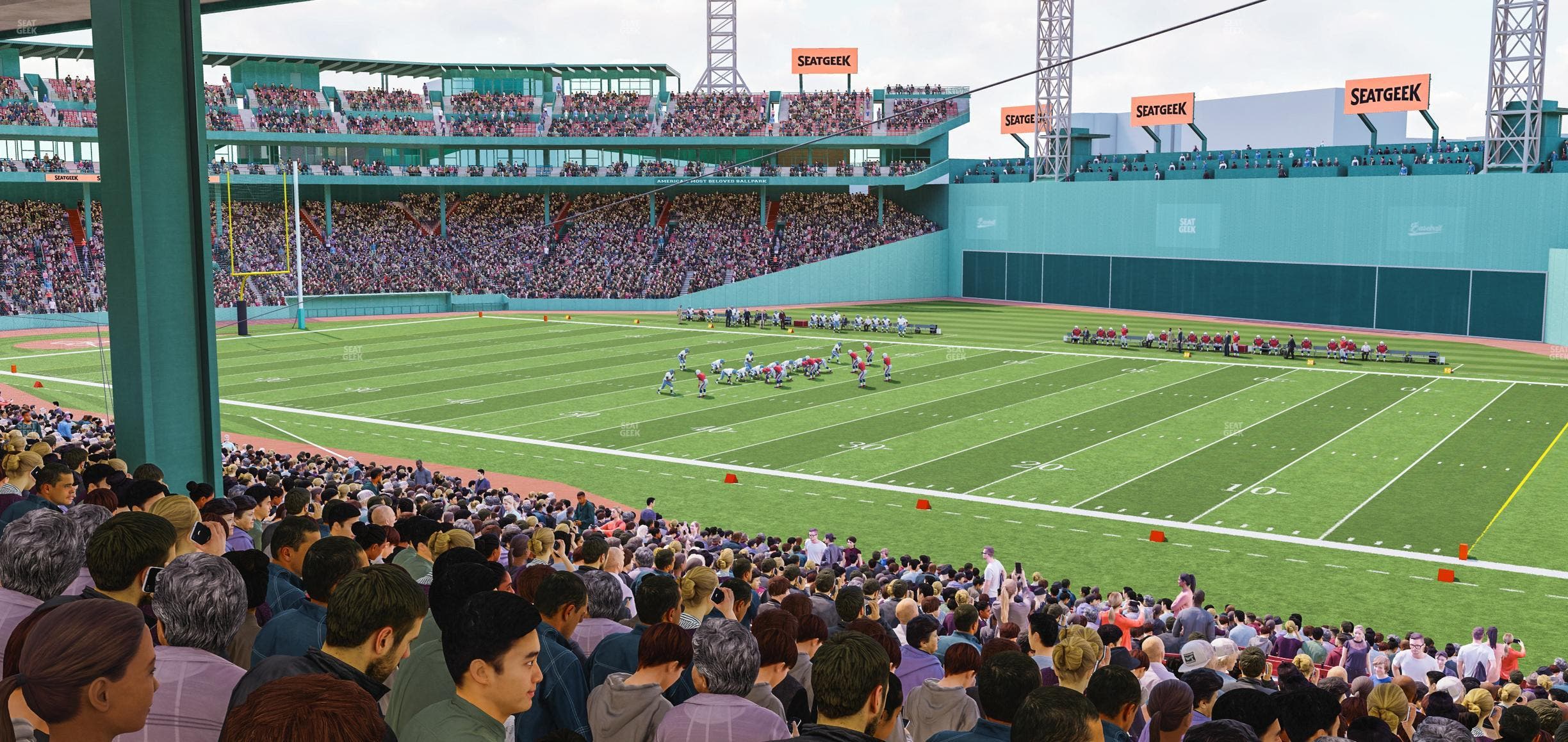 Fenway Park - Section Grandstand 6 Seat View
