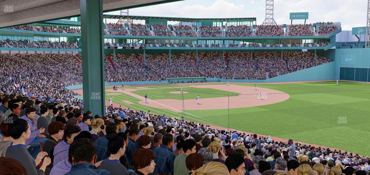 Fenway Park - Section Grandstand 8 Seat View