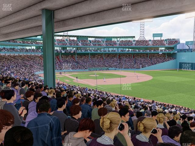 Fenway Park - Section Grandstand 8 Seat View