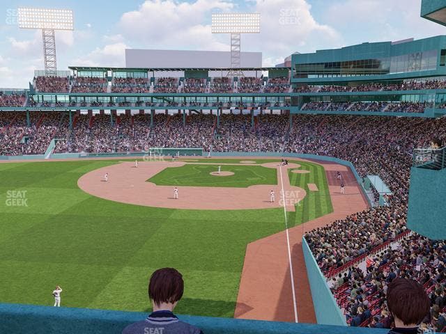 Fenway Park - Section Green Monster 1 Seat View