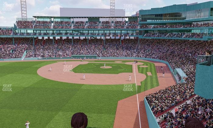 Fenway Park - Section Green Monster 1 Seat View