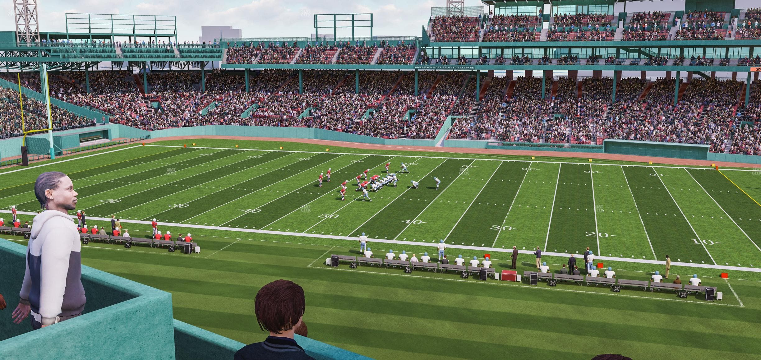 Fenway Park - Section Green Monster 1 Seat View