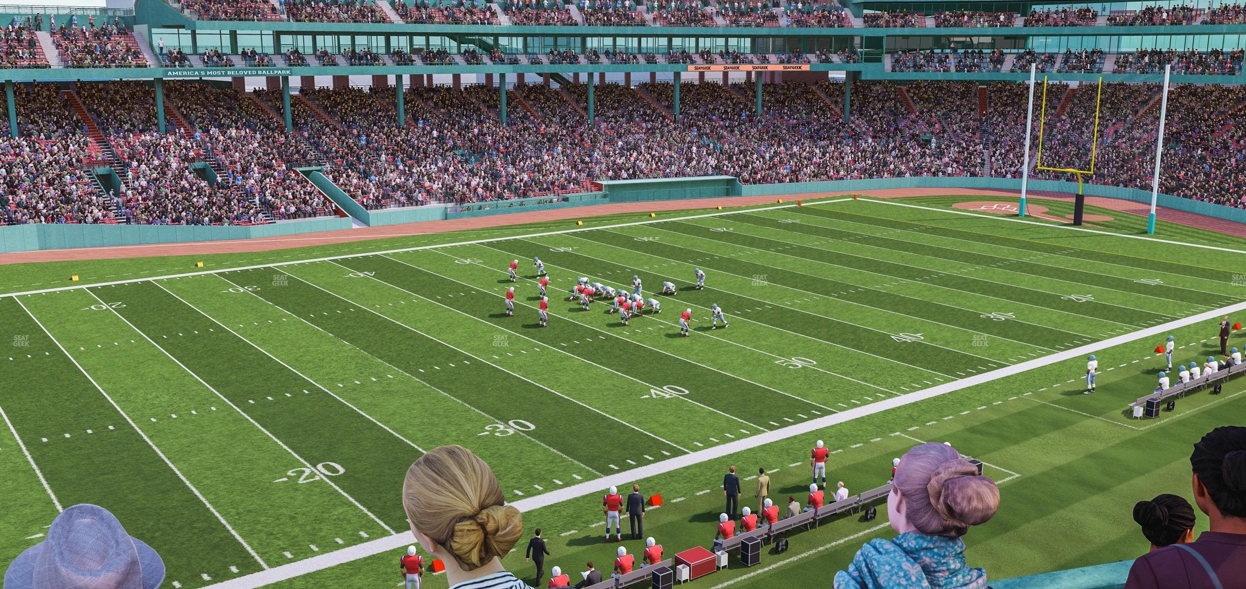 Fenway Park - Section Green Monster 10 Seat View