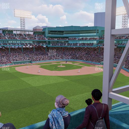 Fenway Park - Section Green Monster 10 Seat View