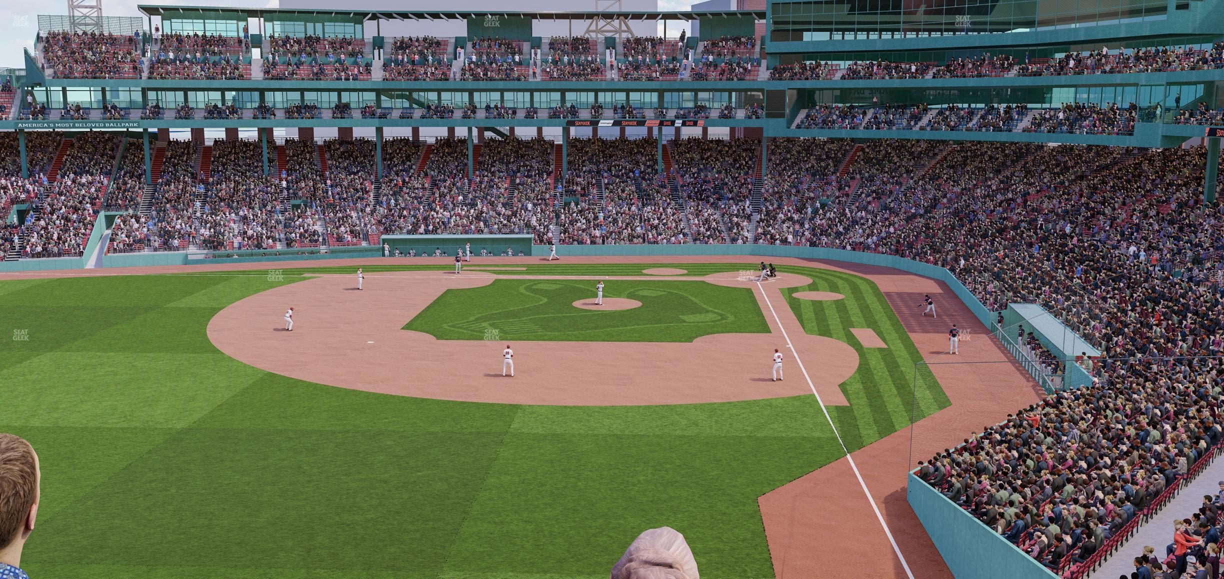 Fenway Park - Section Green Monster 2 Seat View