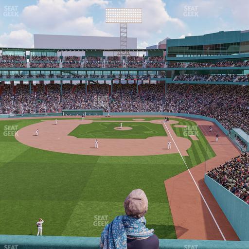Fenway Park - Section Green Monster 2 Seat View