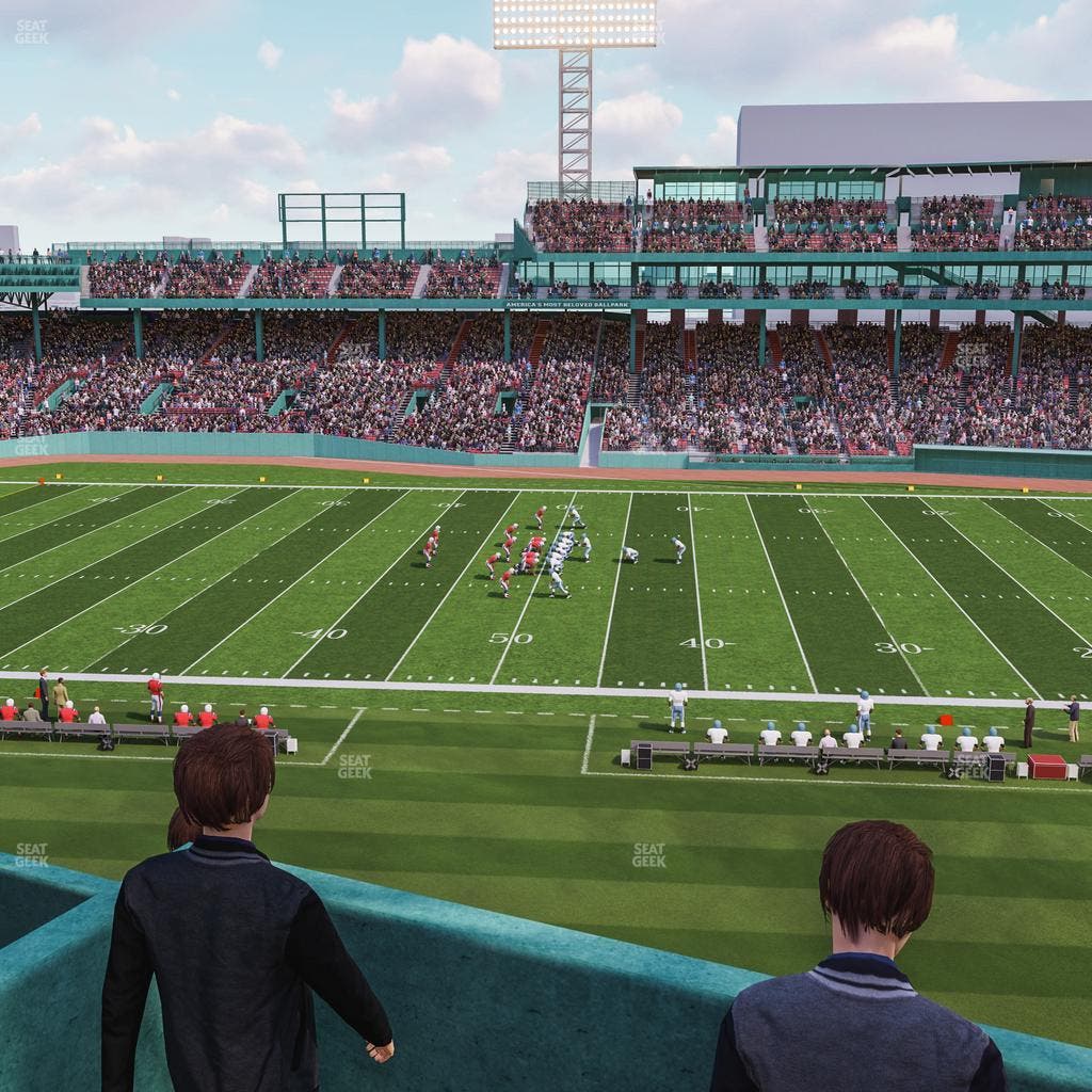 Fenway Park - Section Green Monster 3 Seat View