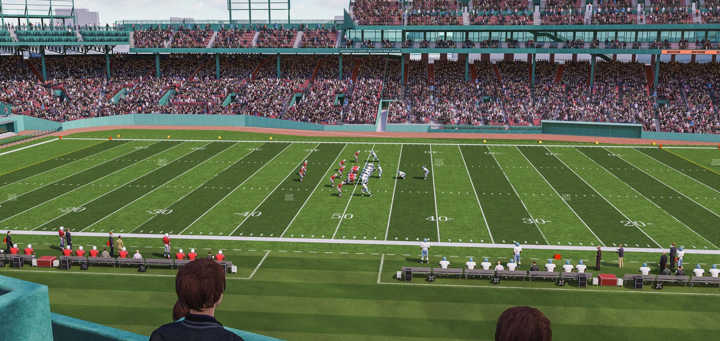 Fenway Park - Section Green Monster 3 Seat View