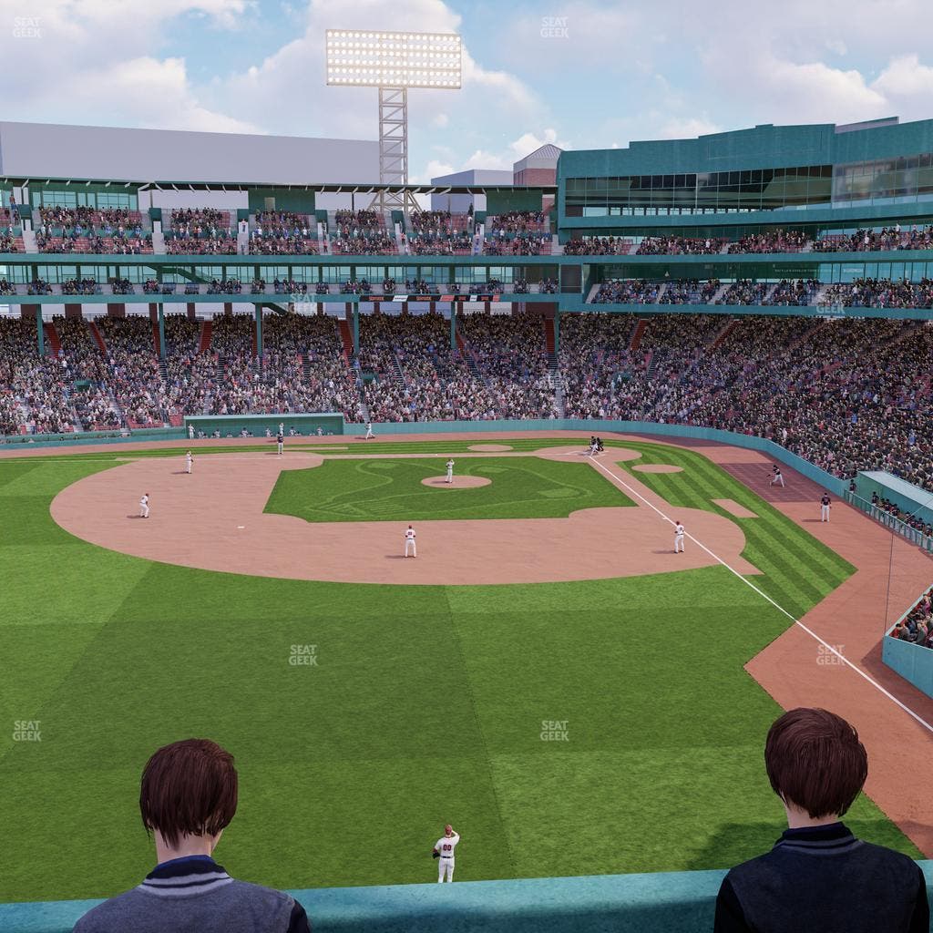 Fenway Park - Section Green Monster 3 Seat View