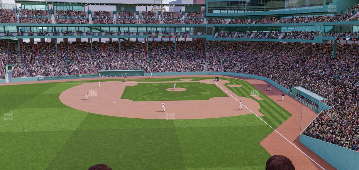 Fenway Park - Section Green Monster 3 Seat View